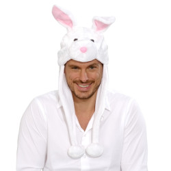 Králičia látková čiapka